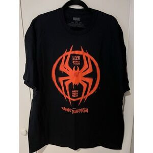 Spiderman Across The Spider-Verse: Live in Concert Sz 2XL Marvel Black Red